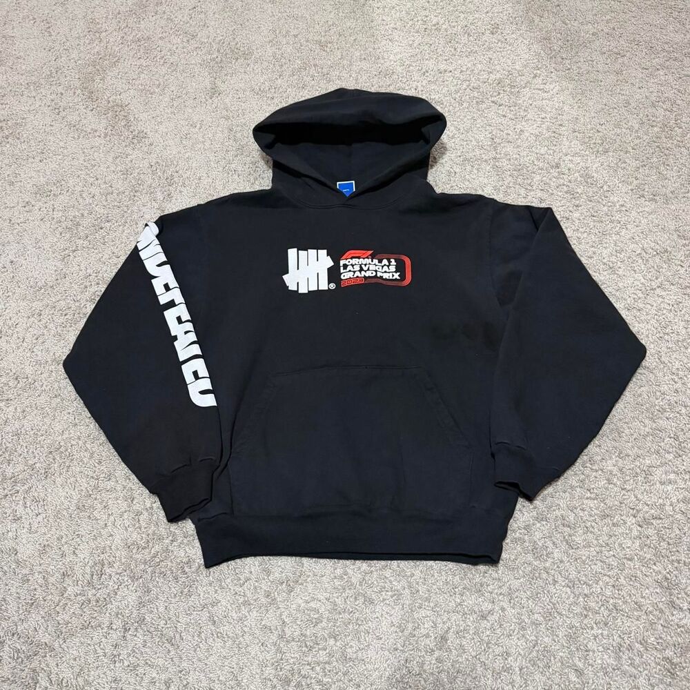Undefeated Men's Black Hoodie